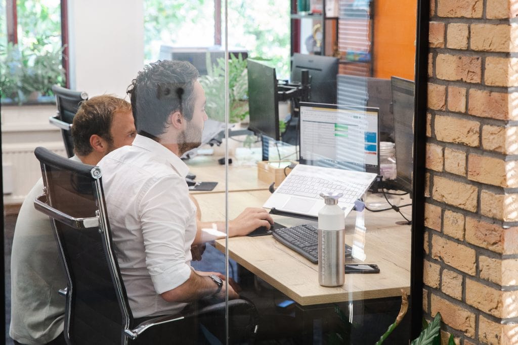 Google Ads specialisten van GetForward aan het werk