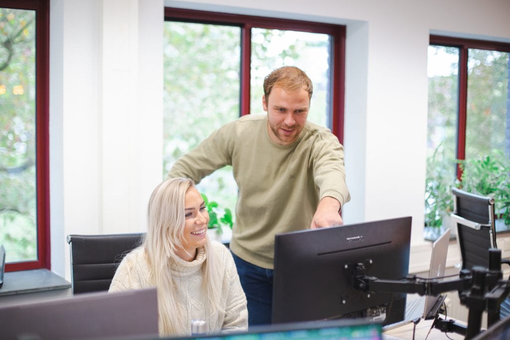 Lokale SEO specialist van GetForward aan het werk