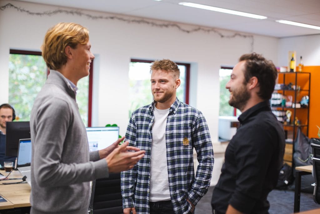 Team van GetForward, online marketing bureau in Hilversum